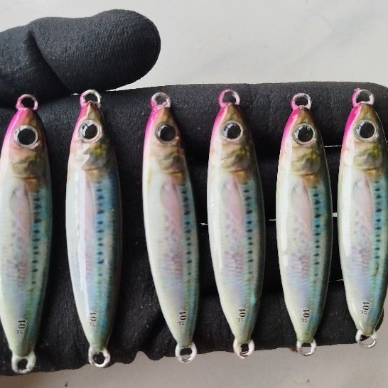 metal jig 3D decal full gid 60 gram | metal gid 60 gram