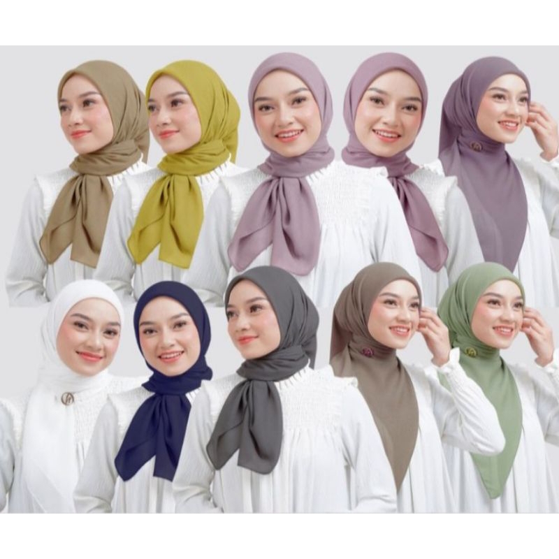 hijab paris jadul bahan premium/jilbab paris jadul/kerudung paris jadul/jilbab segi empat