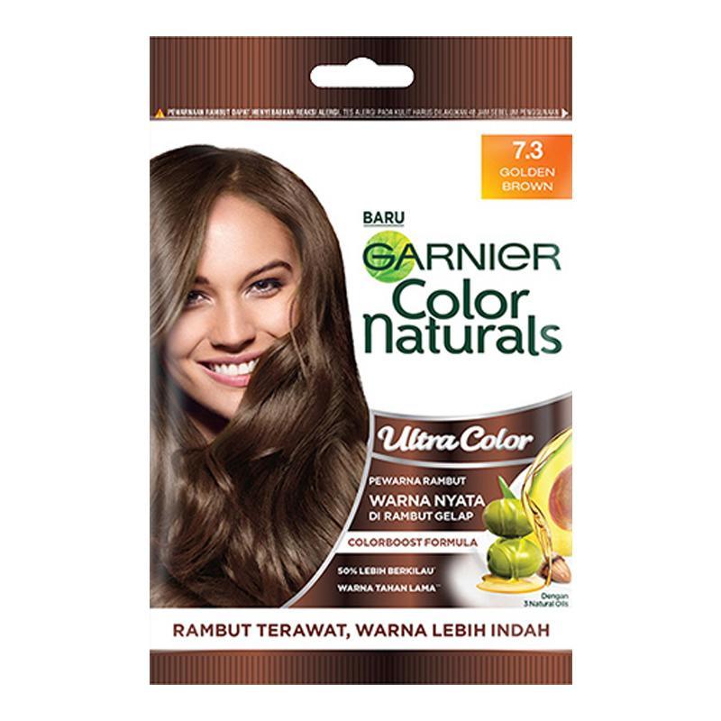 Garnier Ultra Color Pewarna Rambut 7.3 Golden Brown 30 g