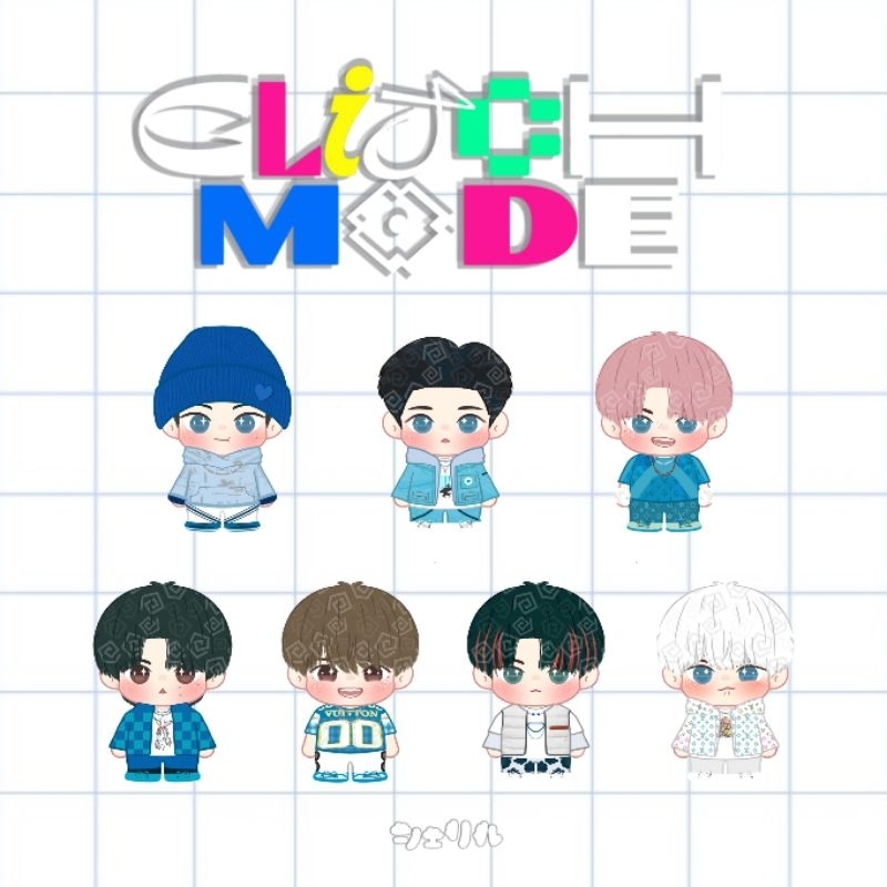 nct dream -glitch mode [acrylic keychain]