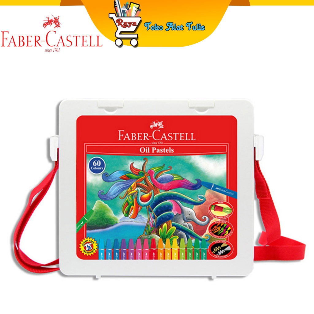 

Faber Castell Hexagonal Oil Pastel 60 Pcs Plastic Bag 120100