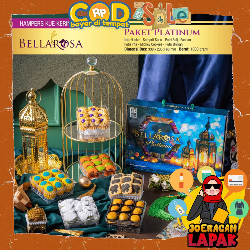 

⭐️JOERAGANLAPAK⭐️BELLAROSA HAMPERS PAKET PLATINUM KUE KERING TOPLES LEBARAN IDUL FITRI NASTAR KEJU PUTRI SALJU COKLAT KUE GIFT HADIAH SUGUHAN