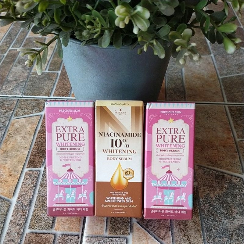 EXTRAPURE BODY SERUM[NIACINAMIDE10%WHITENING BODY SERUM