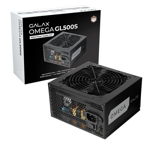 Power Supply Galax Omega GL500S 500W 80+ Bronze Non Modular - PSU 500Watt