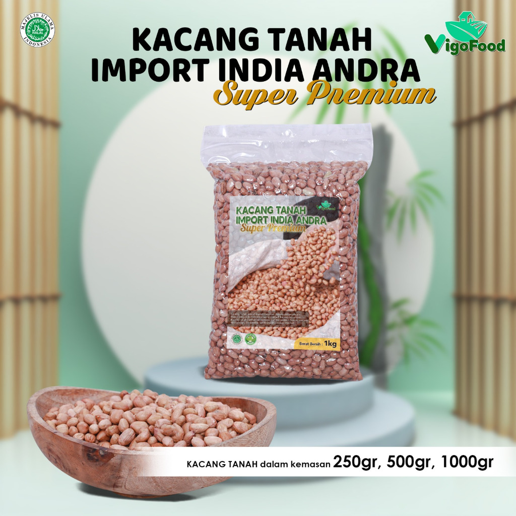 

KACANG TANAH IMPORT INDIA ANDRA GRADE IMPORT BY VIGOFOOD / PEANUTS