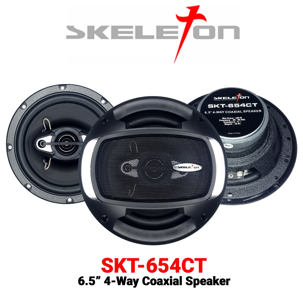Skeleton Speaker Coaxial - 6.5" - SKT 654CT