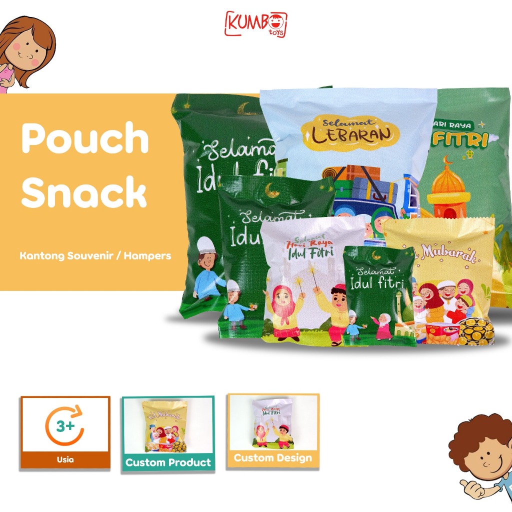 

Pouch Snack Bingkisan Lebaran Idul Fitri Premium Flexi