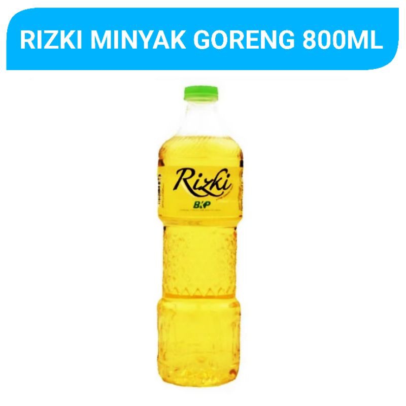 

MINYAK GORENG RIZKI KEMASAN BTL 800ML