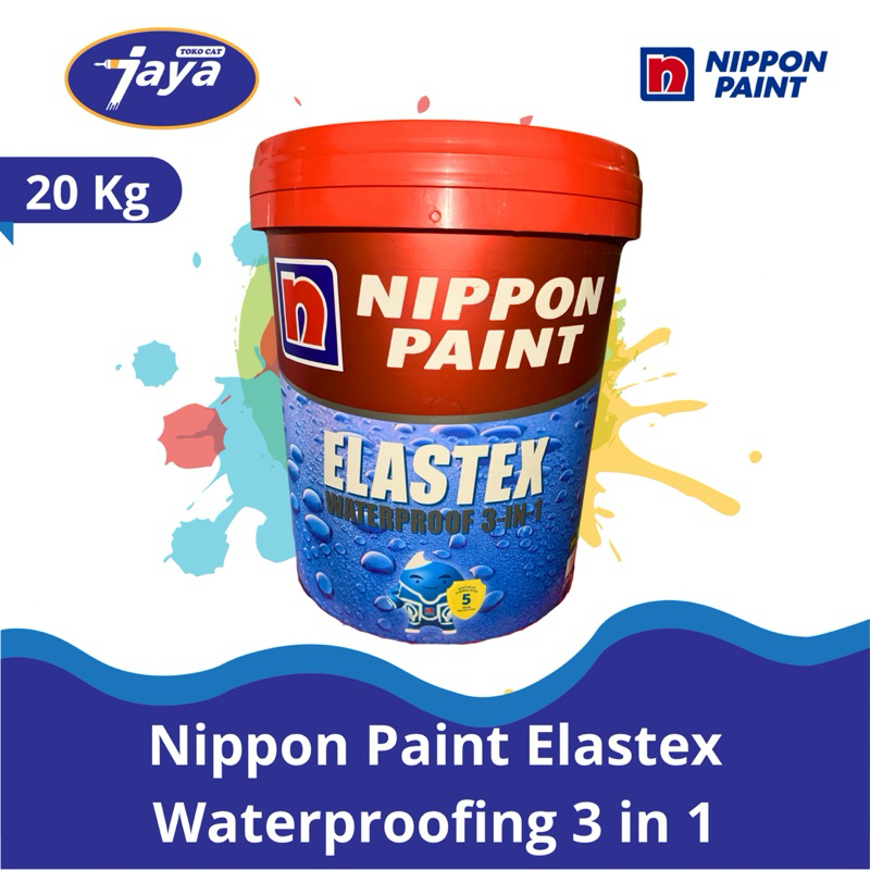 Nippon paint Elastex Waterproofing 3 in 1 pail 20kg