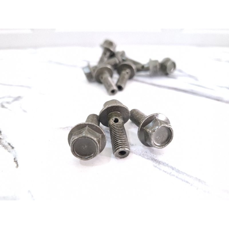 Baut Nepel Solar M8 / Baut Nepel Selang Rem M8 drat 1.25