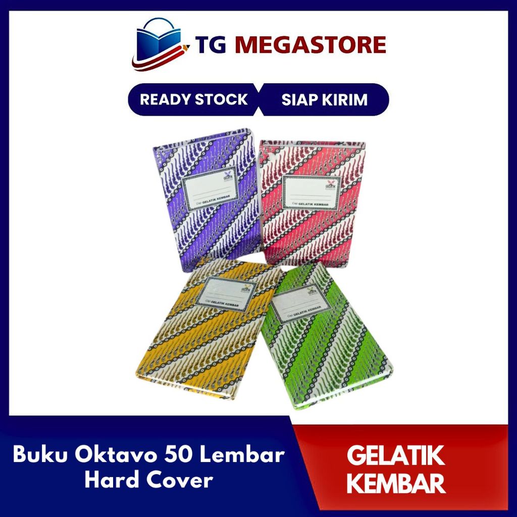 

Buku Hard Cover Oktavo 50 Lembar Gelatik