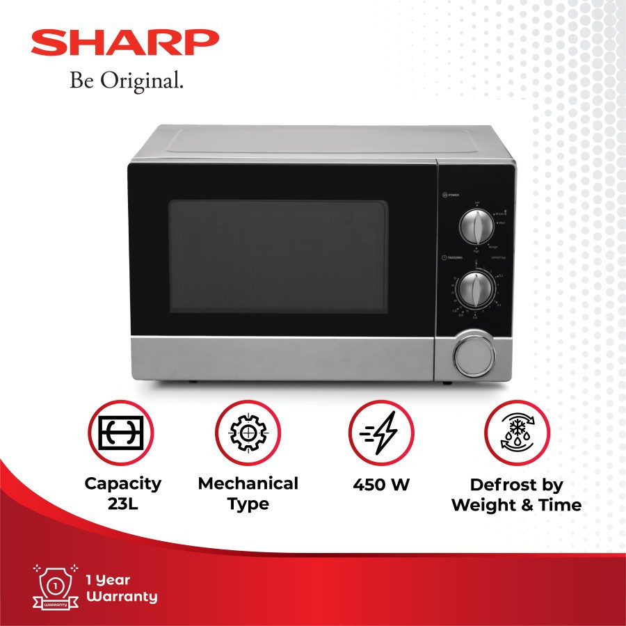 Microwave Oven SHARP R21DOS 23 Liter