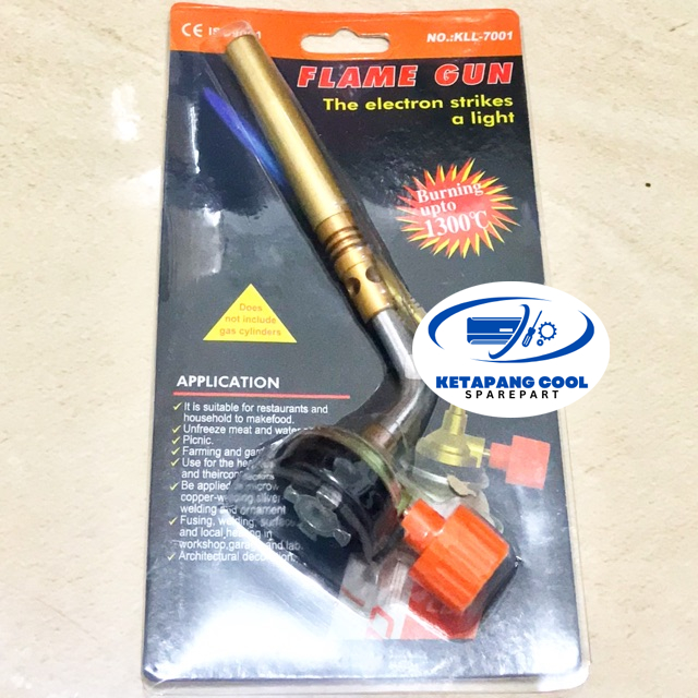 Kepala Las Single Gas Torch Manual Bahan Kuningan