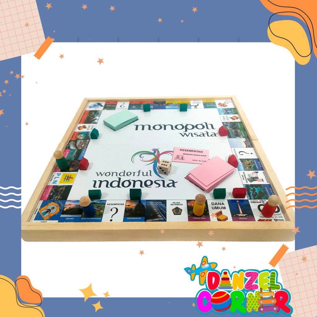 Board Game: Monopoli Wonderful Indonesia