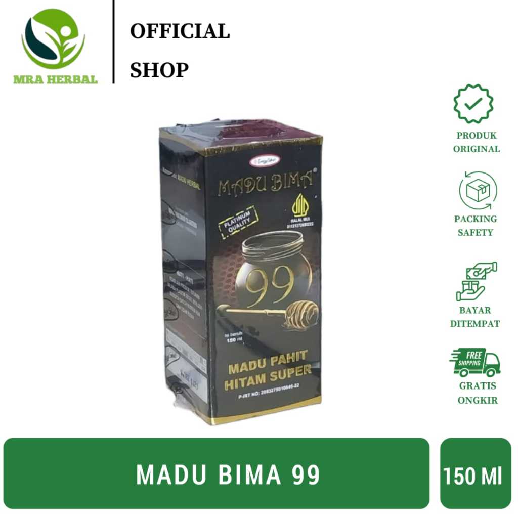 

Madu Bima 99 Madu Pahit Hitam Super