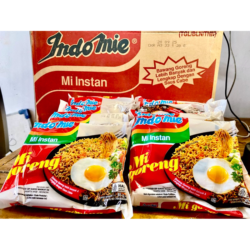 

INDOMIE GORENG MIE INSTAN 1 DUS ISI 40 PCS