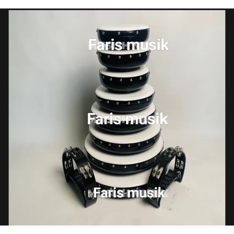 1 set rebana qasidah modern isi 10