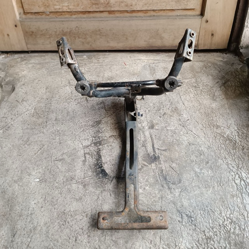 tanduk rusa pangkon breket bracket panel dasi depan honda cbr150r lokal k45a original copotan motor