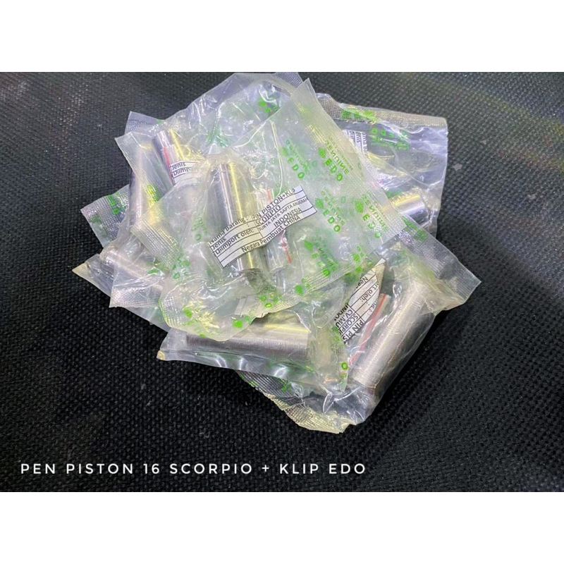 PEN PISTON 16 SCORPIO + KLEP EDO BOYRENK RACING