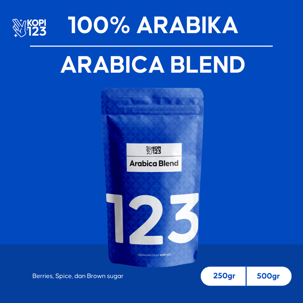 

BIJI ATAU BUBUK KOPI ARABIKA BLEND 500GR