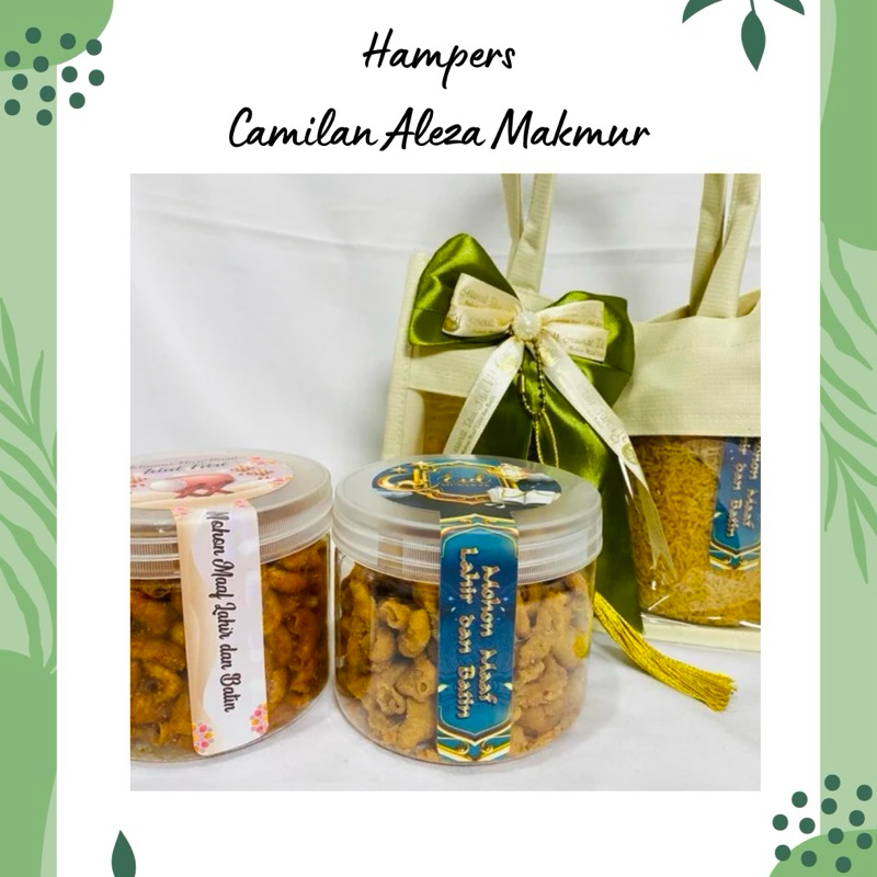 

Hampers Lebaran - Paket A (100gr) Camilan Aleza Makmur