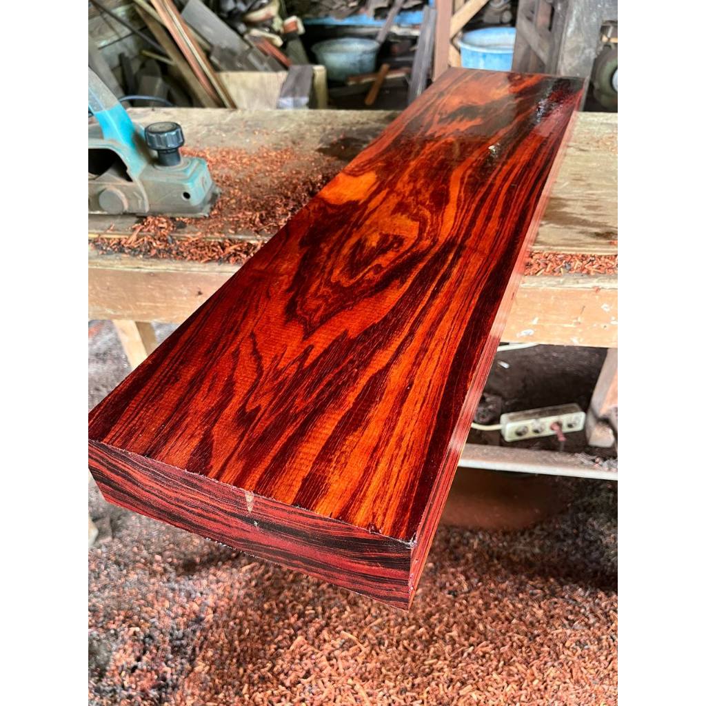 Kayu rengas merah asli custom papan / balok ukuran custom