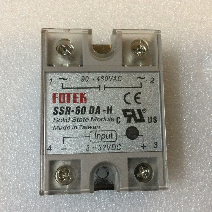 Fotek SSR-60 DA-H Solid State Relay Fotek SSR-60 DA-H Solid State Relay Fotek SSR-60 DA-H Solid Stat