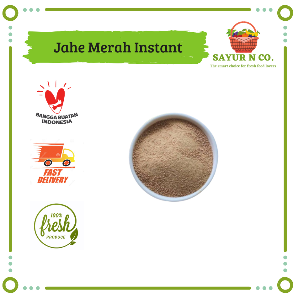 

Minuman Jahe Merah Instant 100gr | Sayur N Co Bekasi
