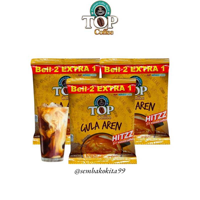 

Top Coffe Gula Aren 10+5 || 22gr 1 Renteng