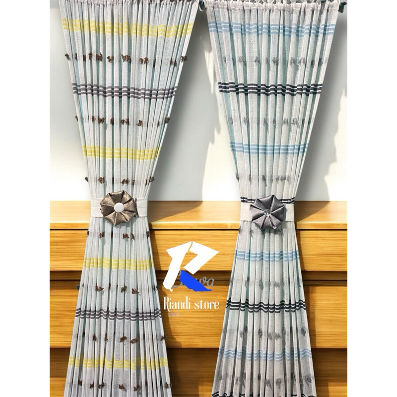 Gorden jendela minimalis kupu-kupu ikat gorden motif bunga gorden kupu2 gorden murah korden kupu2