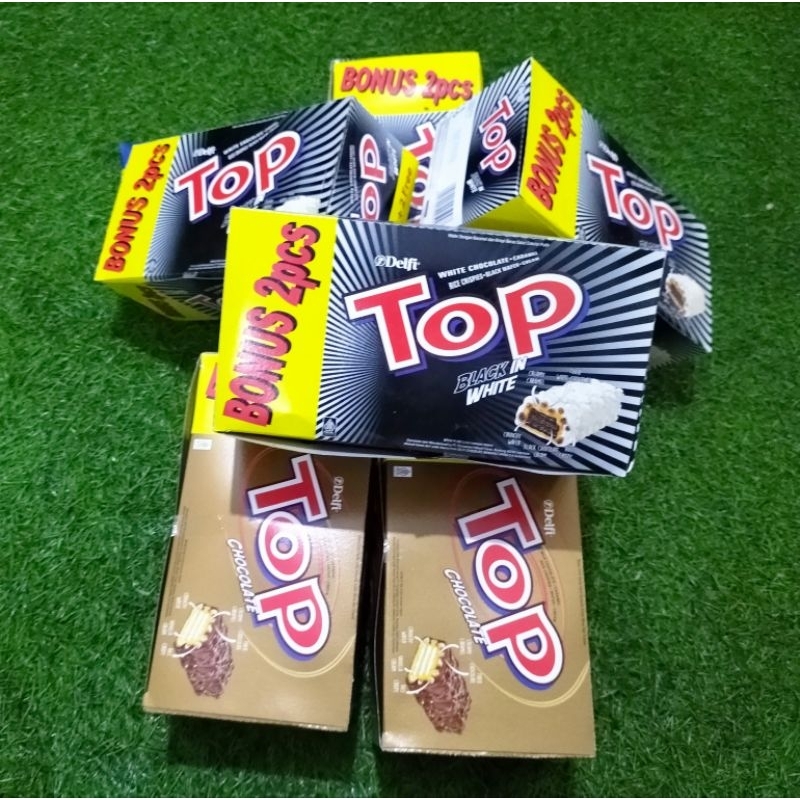 

Promo Wafer Delfi TOP 1 BOX Isi 24 Pcs Wafer Top isi 24 pcs Harga Murah !!