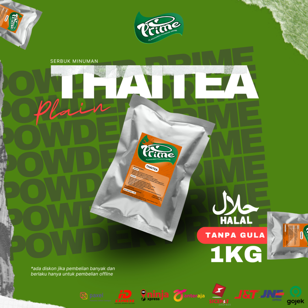 

Powder Drink Prime Thaitea / Bubuk Minuman Thaitea 1kg