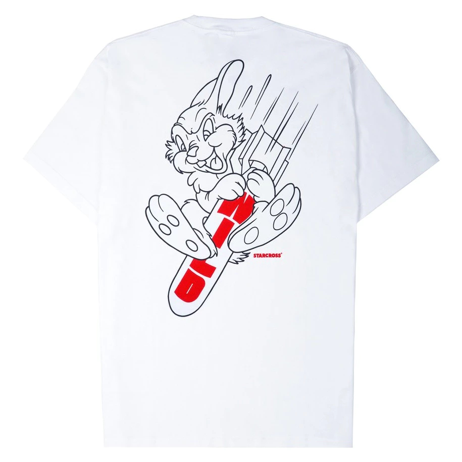 kaos baju STRCRS ROCKET BUNNY unisex | kaos baju distro pria wanita