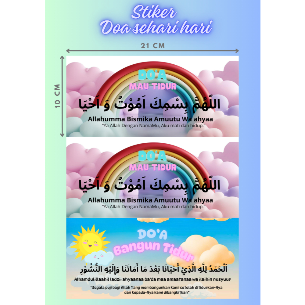 

Stiker Doa Sehari Hari Ukuran Besar