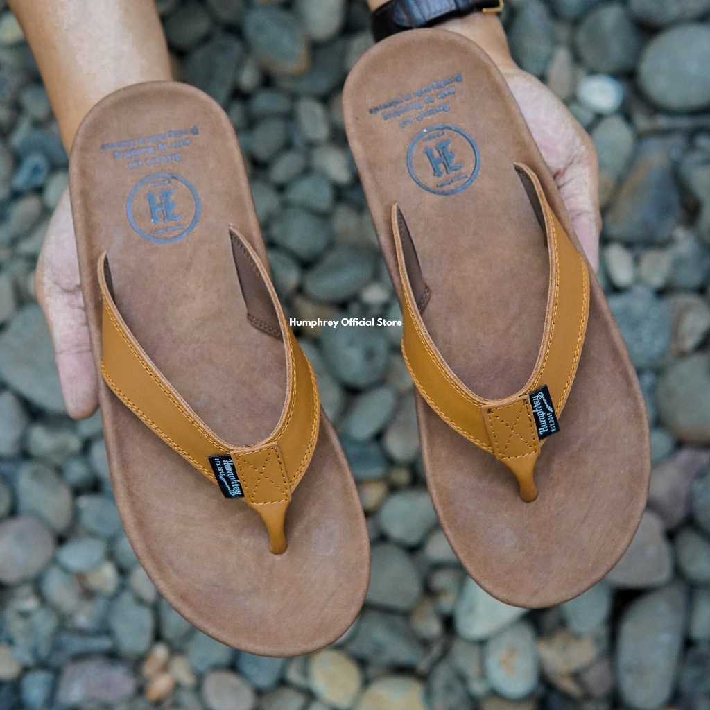 Humphrey sandal/sandal jepit kulit asli garut/sandal kulit pria/sandal jepit pria/sandal 100% kulit 