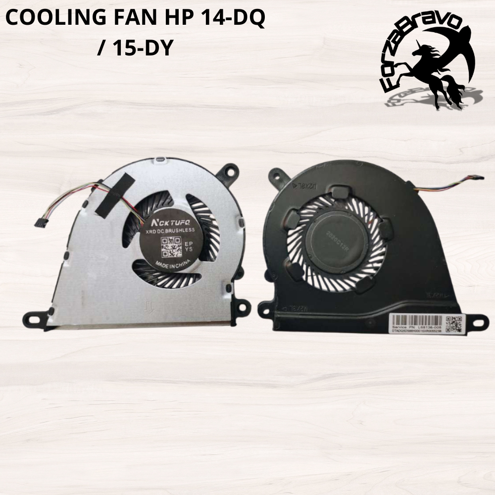 CPU Cooling Fan For HP 14-DQ 14-DQ0011DX 14-DQ1043CL 15-EF 15-DY L68134-001 - BERGARANSI