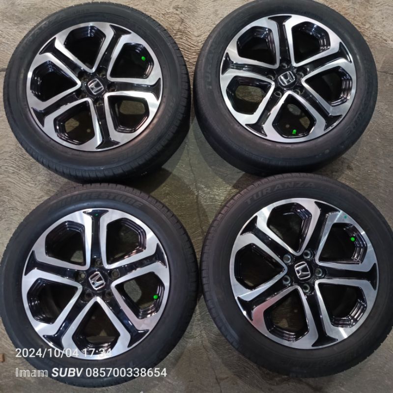 Velg Original HRV Prestige R17 set Ban Bridgestone