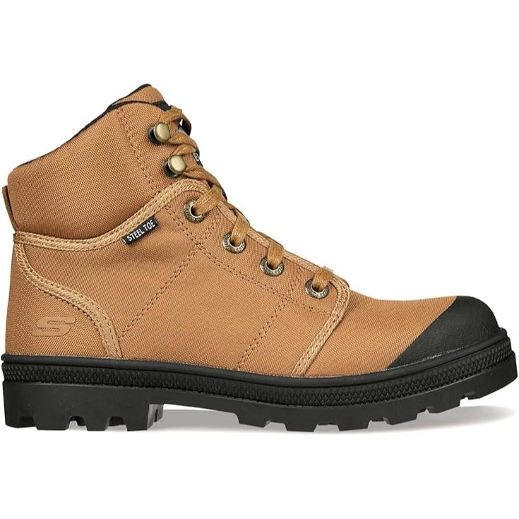 Skechers Womens Rotund Darragh Work Lace-Up Boot Safety Toe