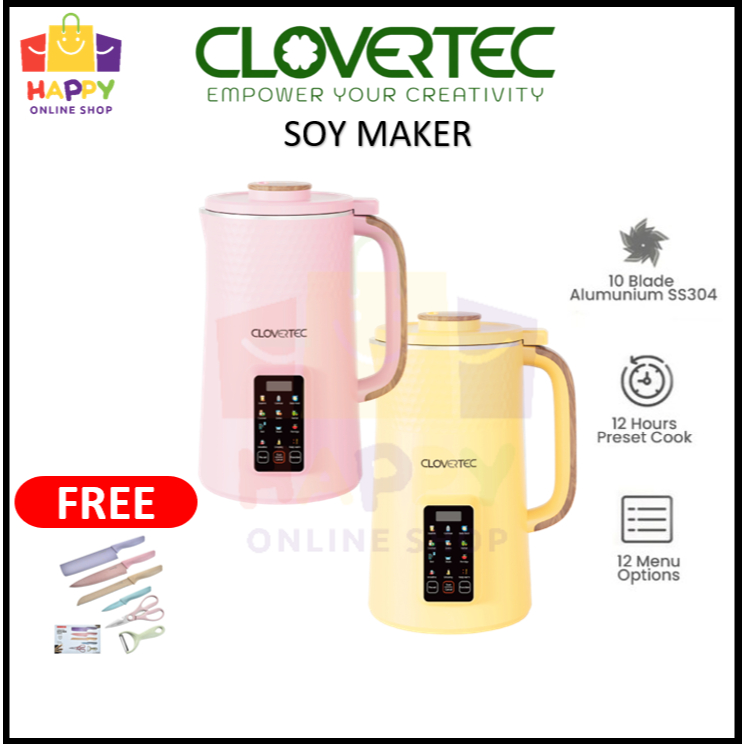 Clovertec Soy Milk Maker Mesin Susu Kedelai