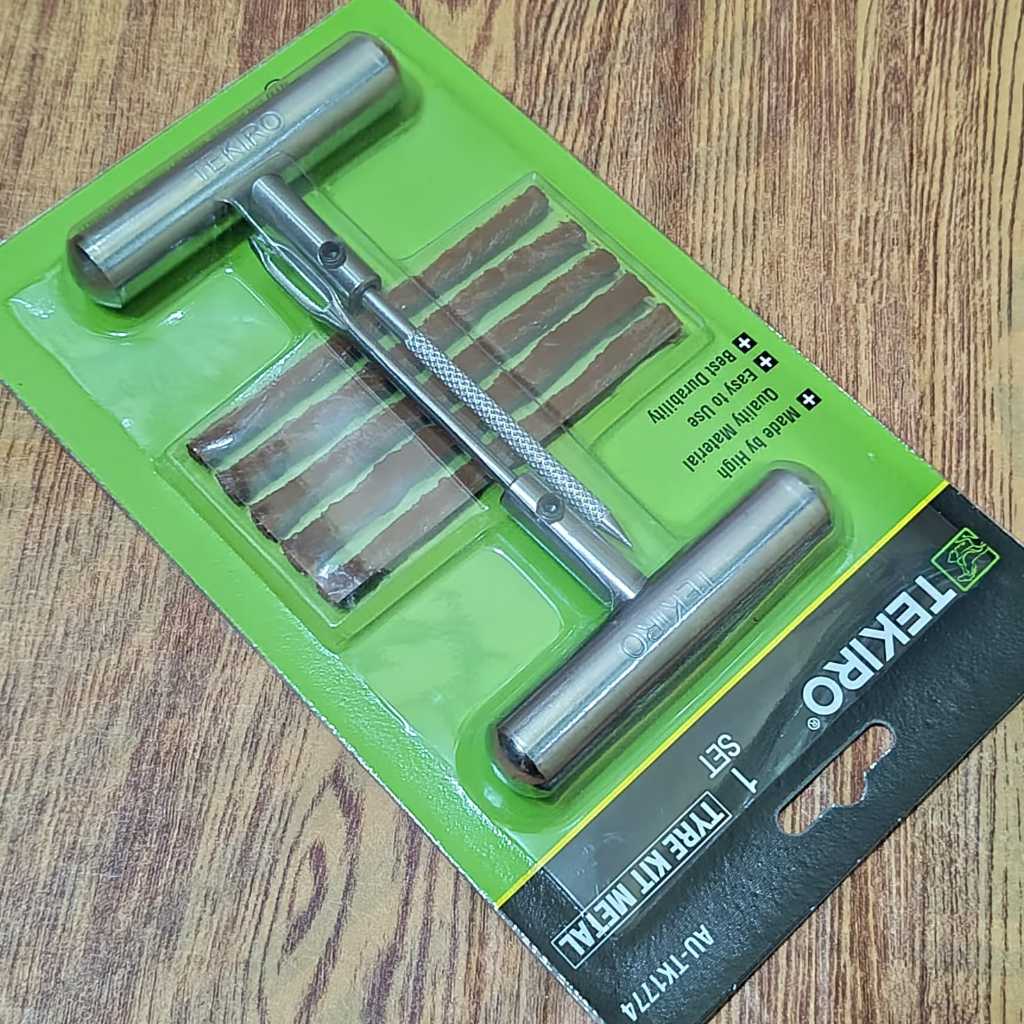 Alat Tambal Ban Besi Tekiro 1 Set Tambal Ban Tekiro Tubles Tubeless