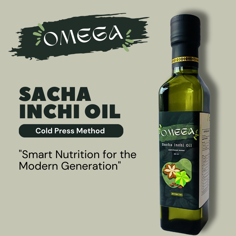

SACHA INCHI OIL 250ML | MINYAK OMEGA-3 | OMEGA