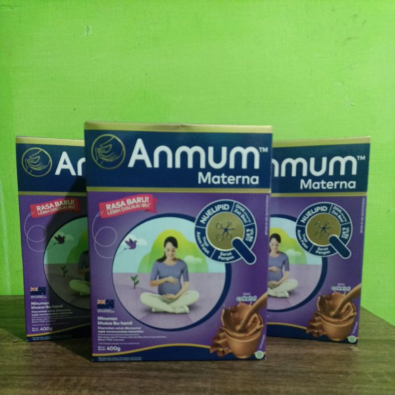 Anmum Materna rasa coklat 400Gram / susu ibu hamil materna