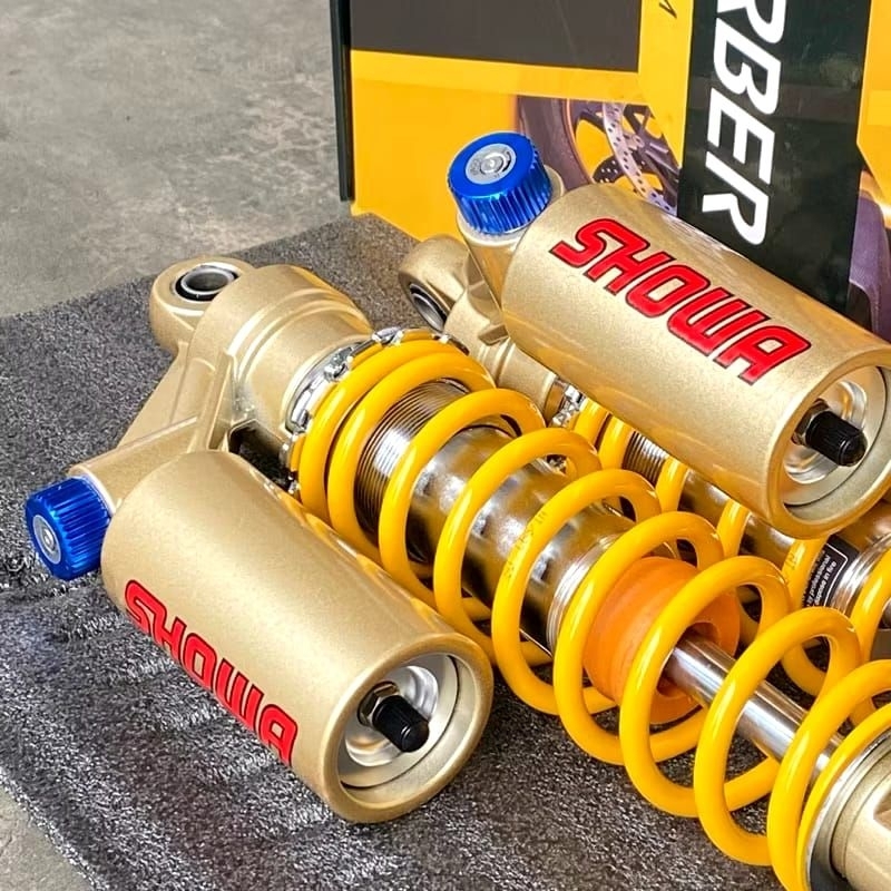 Shockbreaker Tabung Showa 325mm import double click atas bawah fungsi Rebound kompresi preload sok s