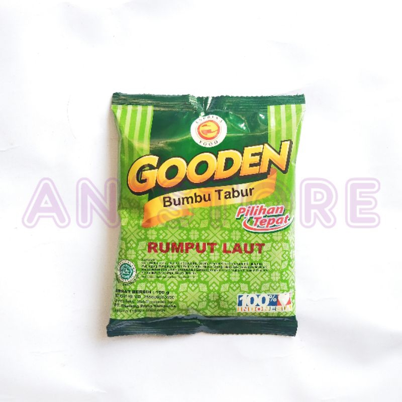 

Bumbu Tabur Rumput Laut Gooden 100g