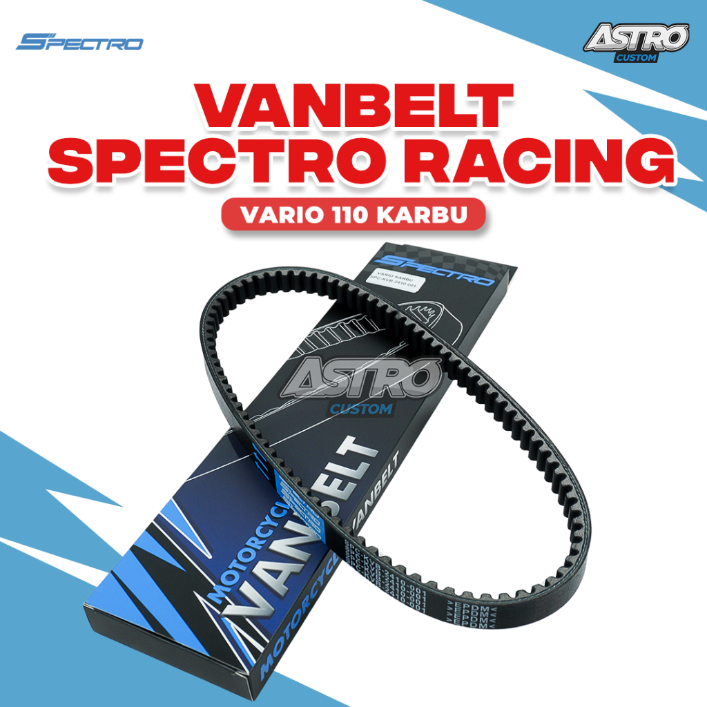 Vanbelt Spectro Vario 110 Karbu KVB PCX ADV 150 160 Stylo Mio M3 Freego Nmax Aerox V belt CVT Racing