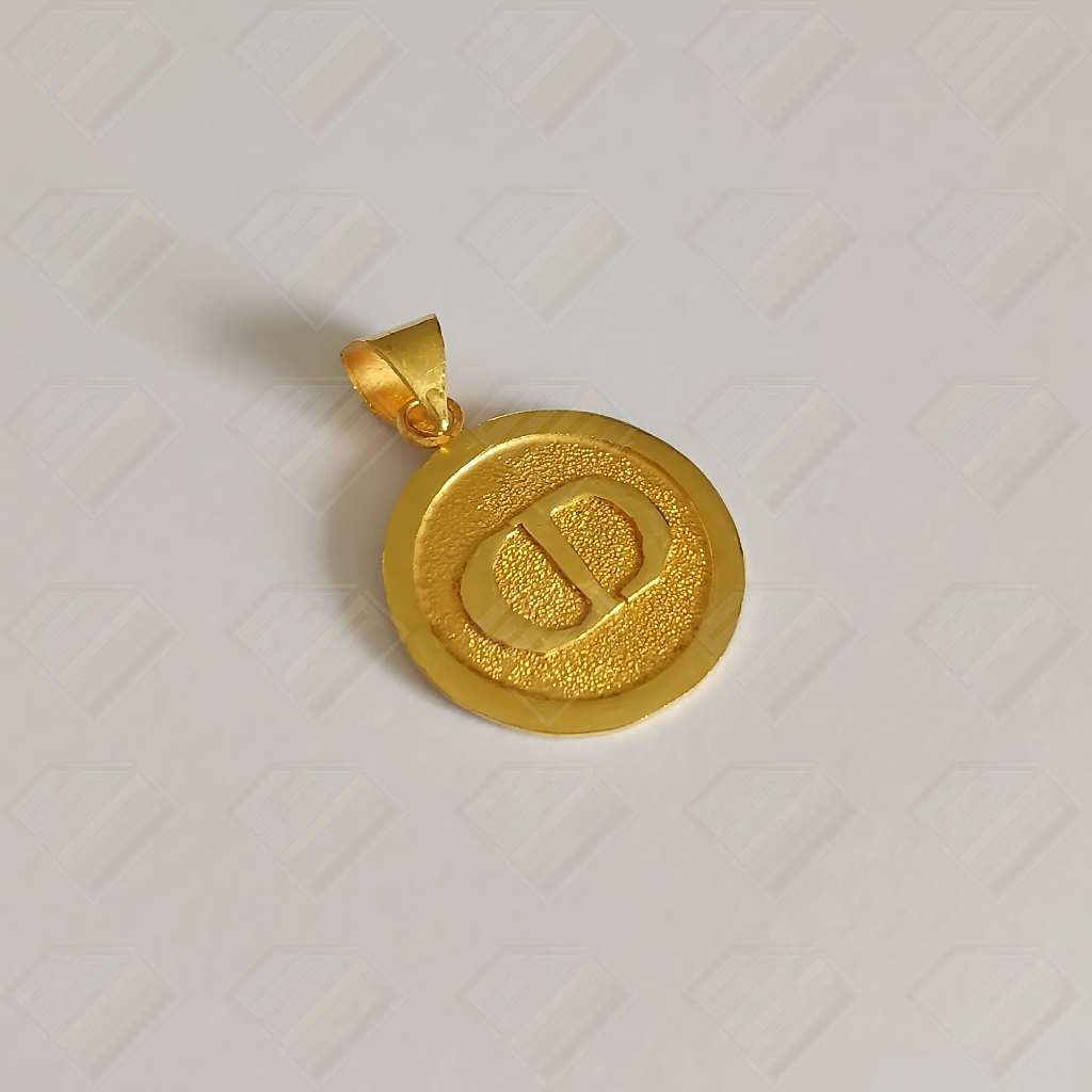 Liontin Model CD Emas 24 Karat