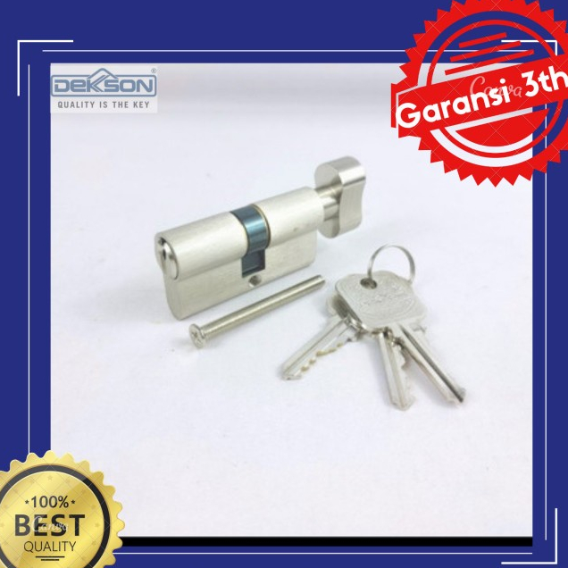 cylinder Dekkson TC DL 60mm knop kunci silinder dekson best seller