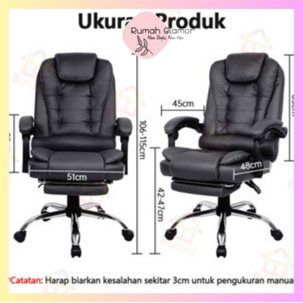 Kursi kantor/kursi belajar/kursi komputer Kursi Gaming Kwalitas TOP Best Seller Premium/kursi kantor