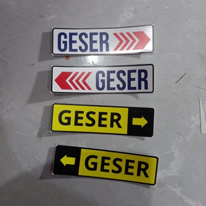 

stiker geser ukuran kecil