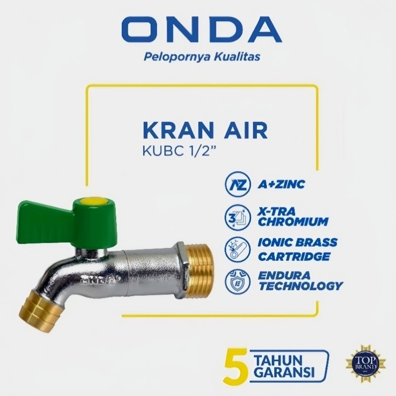 Kran Air onda 1/2 kubc, Kran air merk onda tipe Kubc 1/2